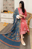 3 Pcs Women's Unstitched Embroidered Suit