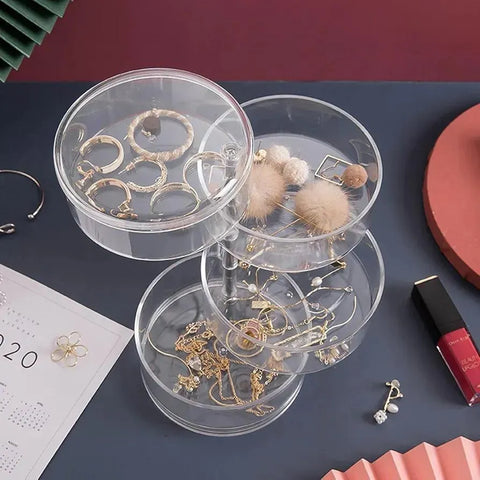 Elegant 1Pc Aluminium Plated white Jewellery Stand