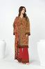 3 Pcs Women's Unstitched Printed Suit