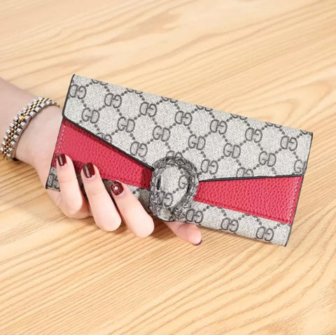 Stylish Women’s PU Leather Tri-Fold Wallet - 1 Pc Pocket-Friendly Clutch